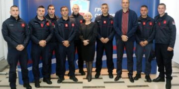 Prijem za vatrogasce u Smederevu