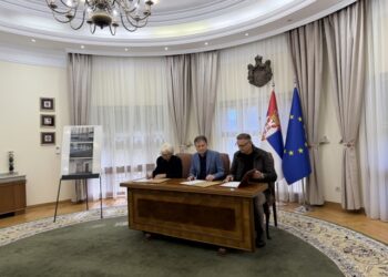 Potpisan ugovor o izvođenju građevinskih radova na rekonstrukciji dela prizemlja i prvog sprata objekta „Monopol“