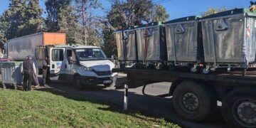 Zelenilo Smederevo: Postavljeni kontejneri u Saraorcima