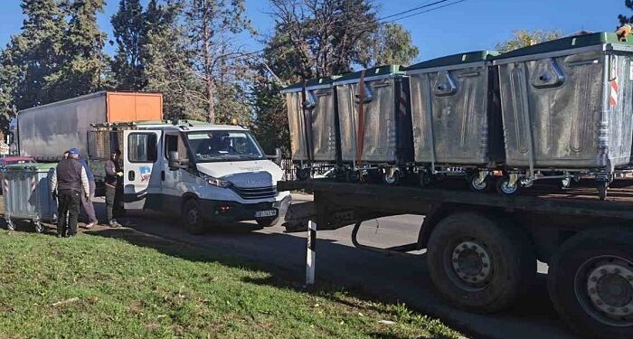 Zelenilo Smederevo: Postavljeni kontejneri u Saraorcima